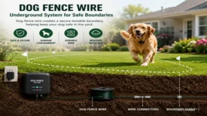 dog fence wire for underground pet containment systems designed for reliable dog safety