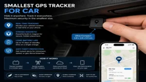 smallest gps tracker for car hidden inside a vehicle for security monitoring