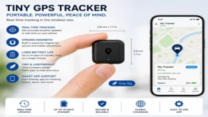 tiny gps tracker portable design with long battery life and mobile app support