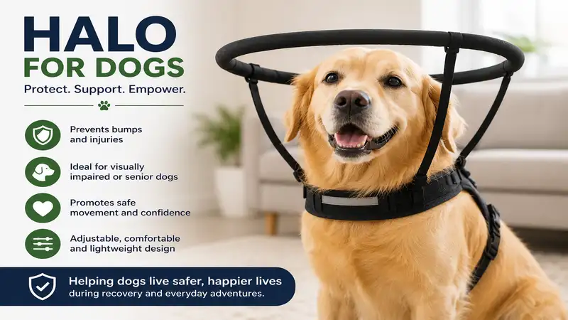 halo for dogs protective recovery collar helping a pet heal comfortably