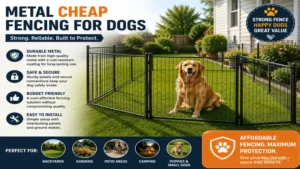 Durable metal cheap fencing for dogs offering long-lasting protection and security in outdoor spaces
