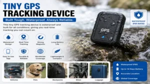 Waterproof tiny gps tracking device built for dependable performance in outdoor environments.