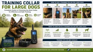 Complete guide to choosing the best training collar for large dogs for effective training