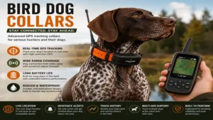 bird dog collars with reflective materials for improved visibility during low-light hunts